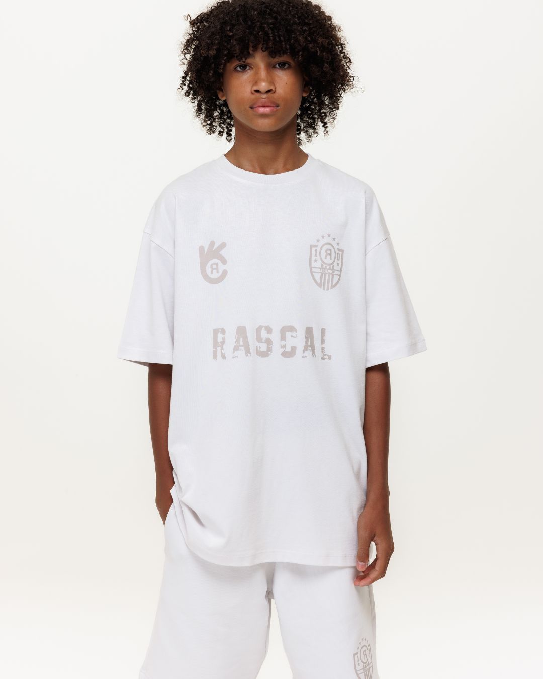 FC Rascal Oversized Tee - Off White