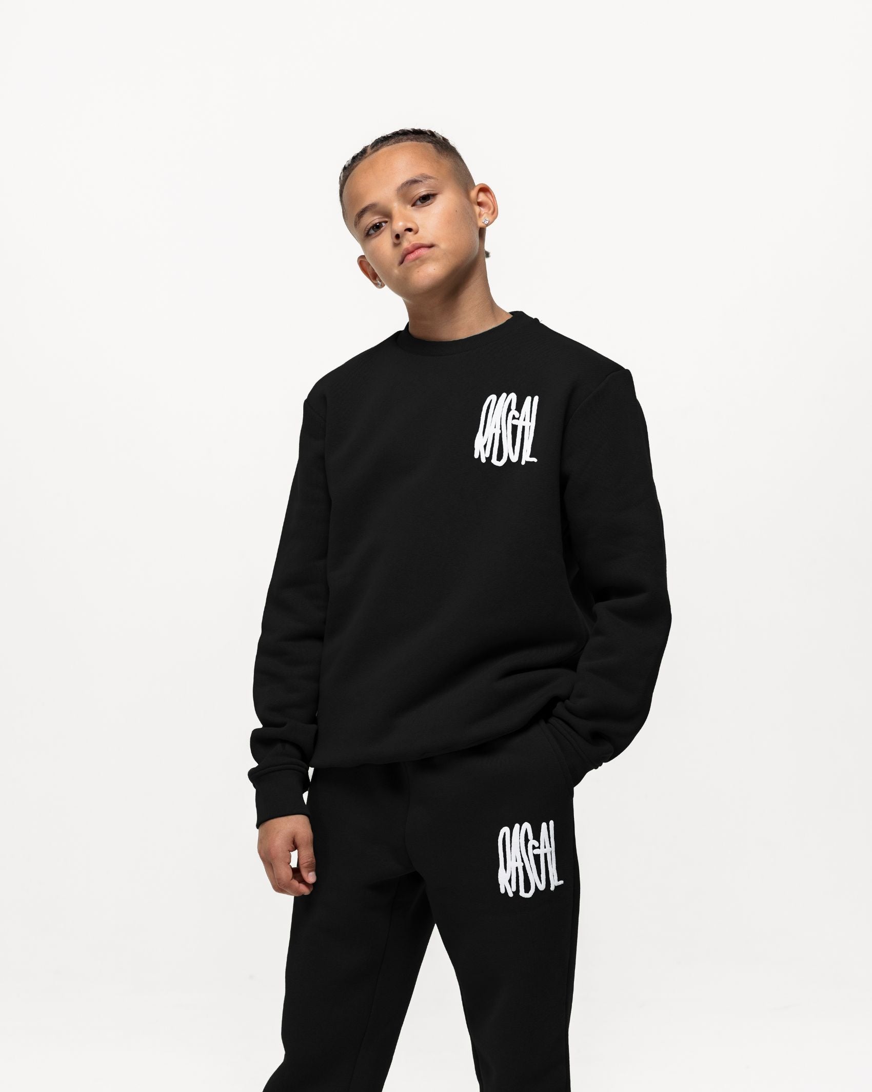 Flex Crew Sweatshirt - Black