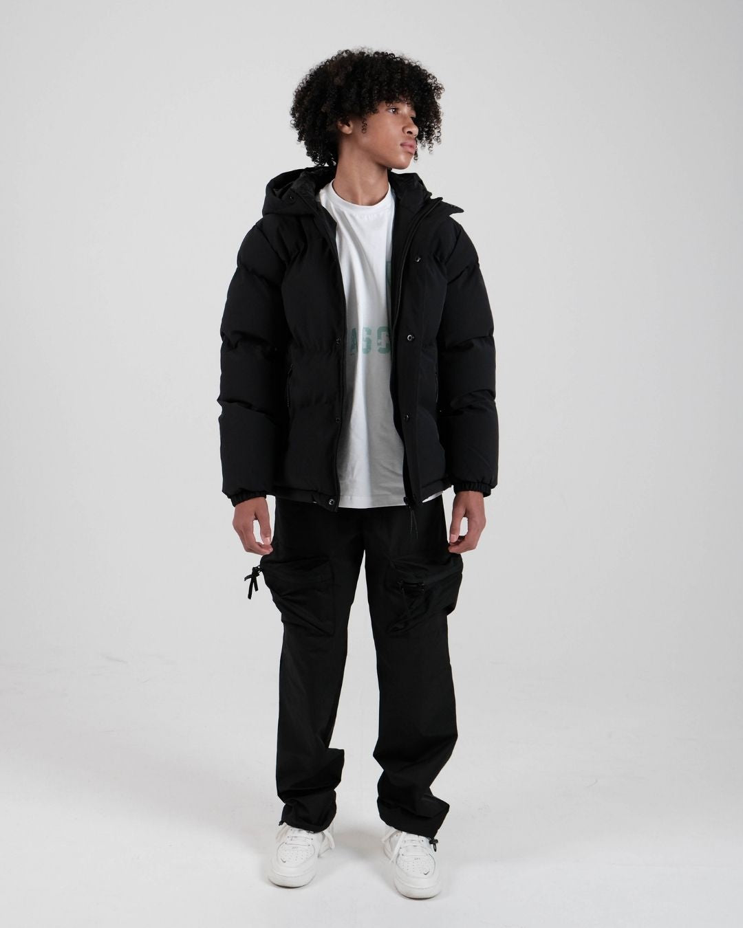Puffer Jacket - Black