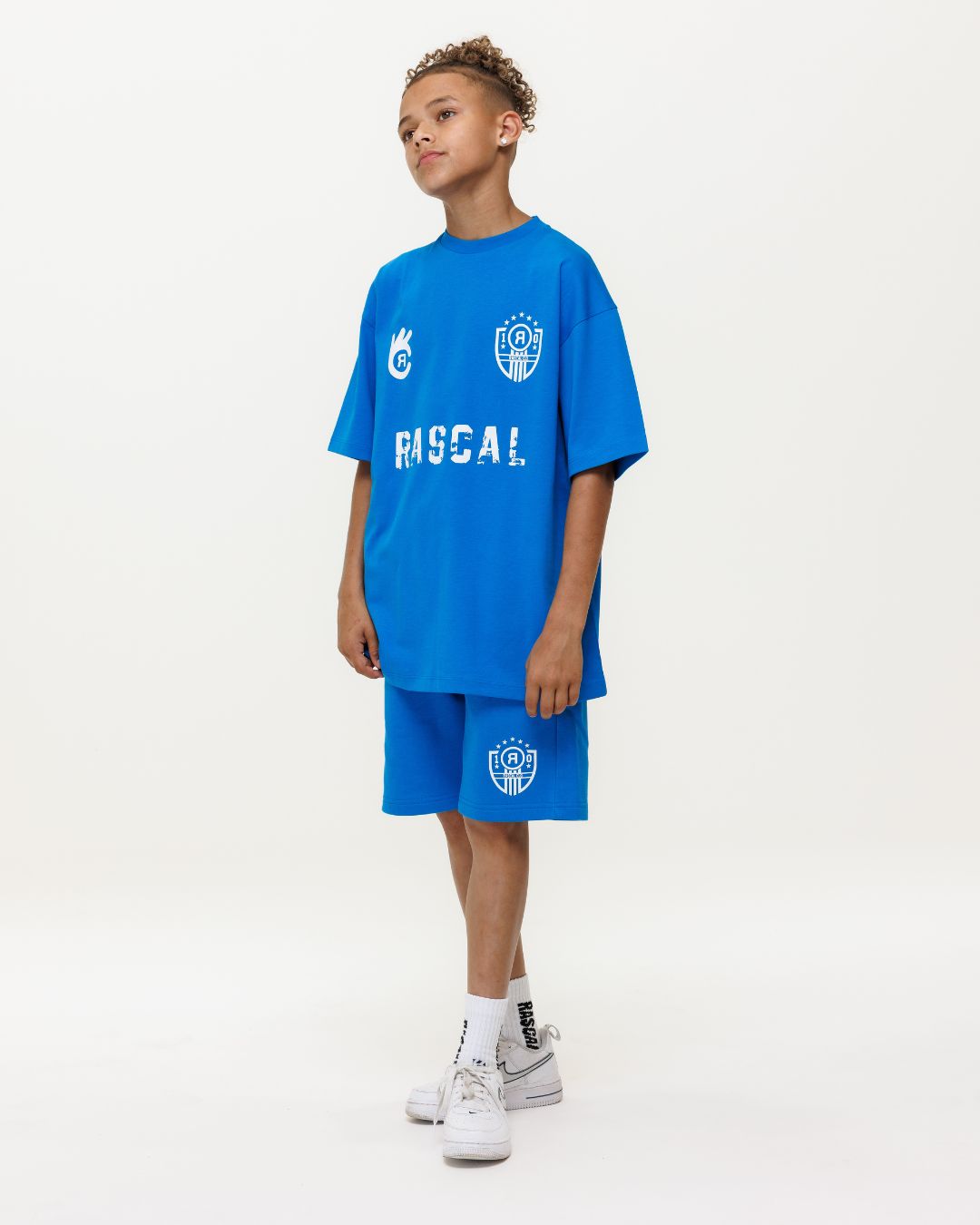 FC Rascal Oversized Tee - Bright Blue