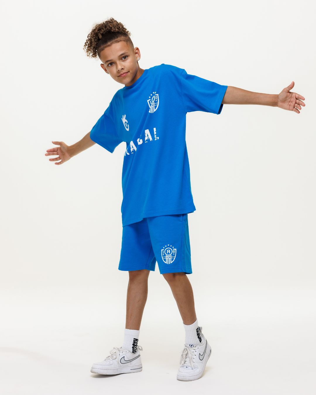 FC Rascal Oversized Tee - Bright Blue