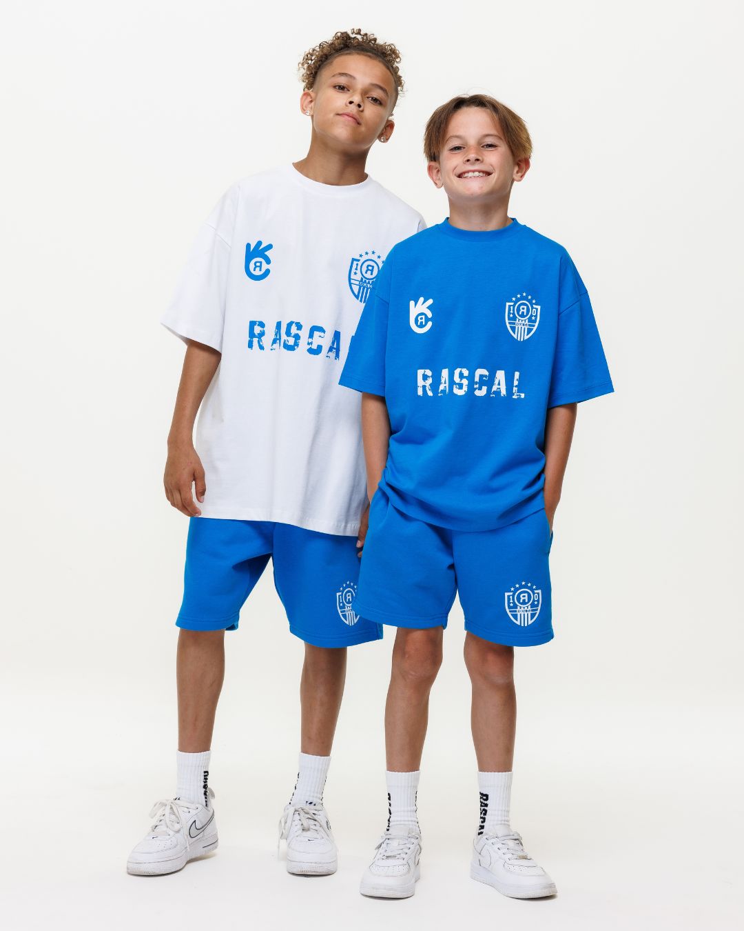 FC Rascal Oversized Tee - Bright Blue