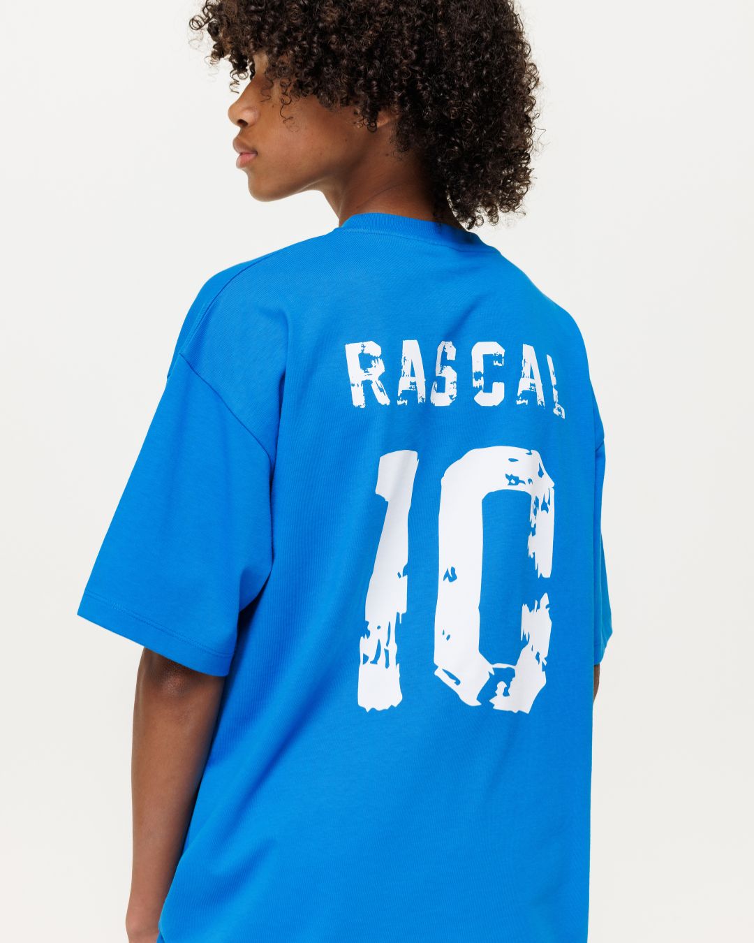 FC Rascal Oversized Tee - Bright Blue