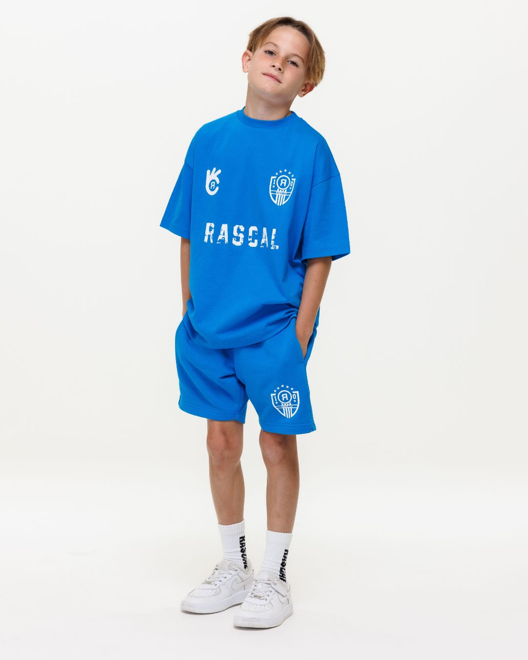 FC Rascal Oversized Tee - Bright Blue