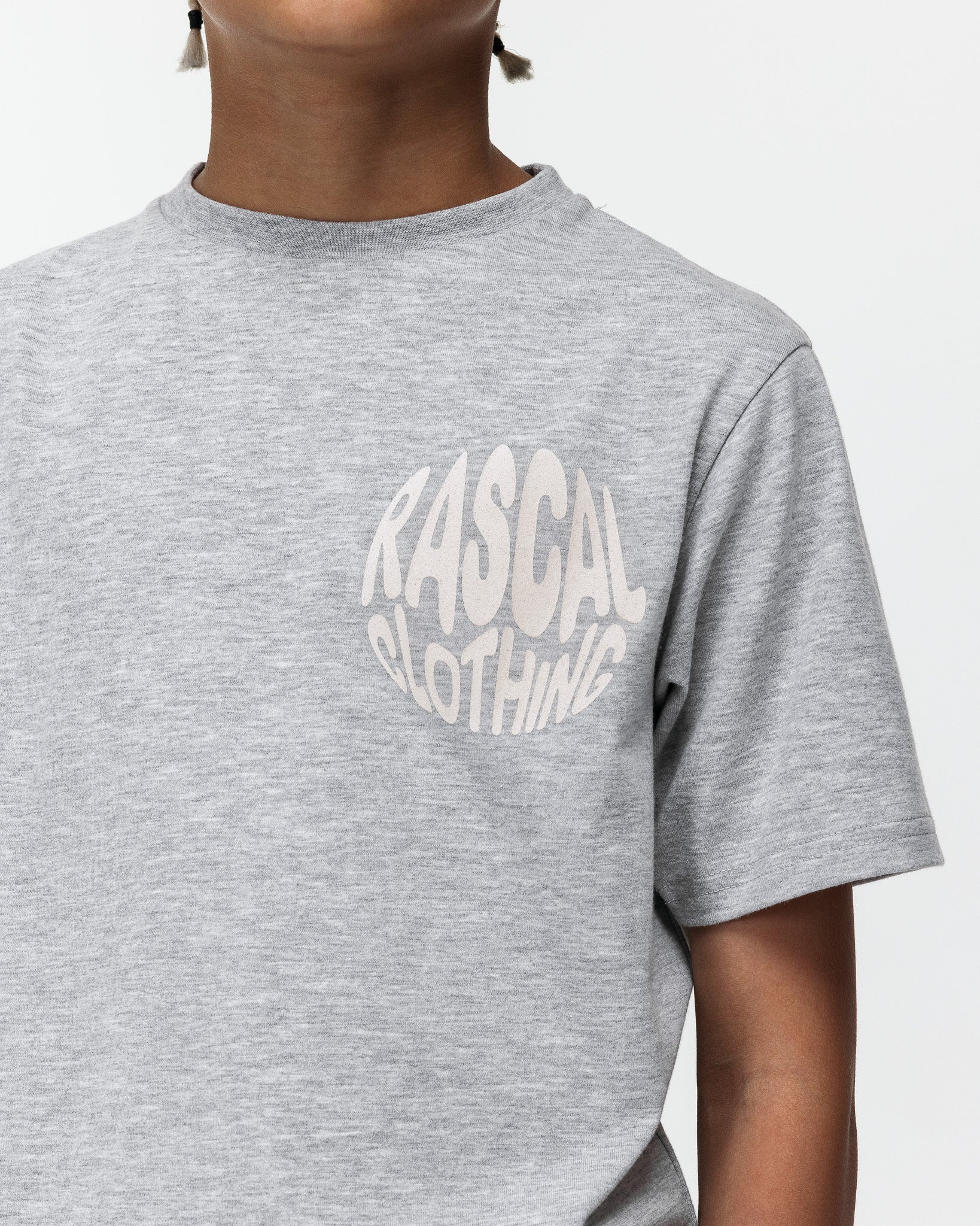 Wave Strike Tee - Grey Marl