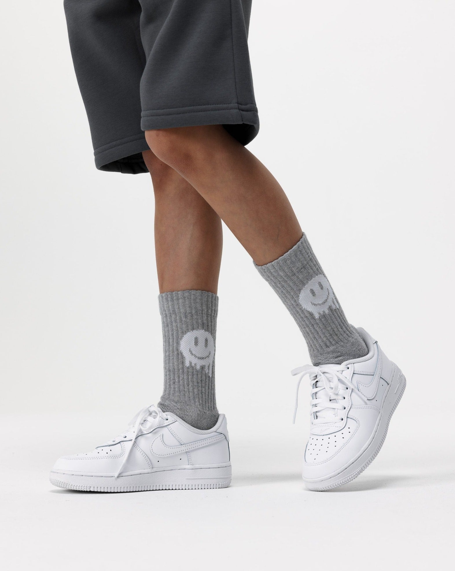 Ultimate Buzz 3-Pack Socks | Black Grey White