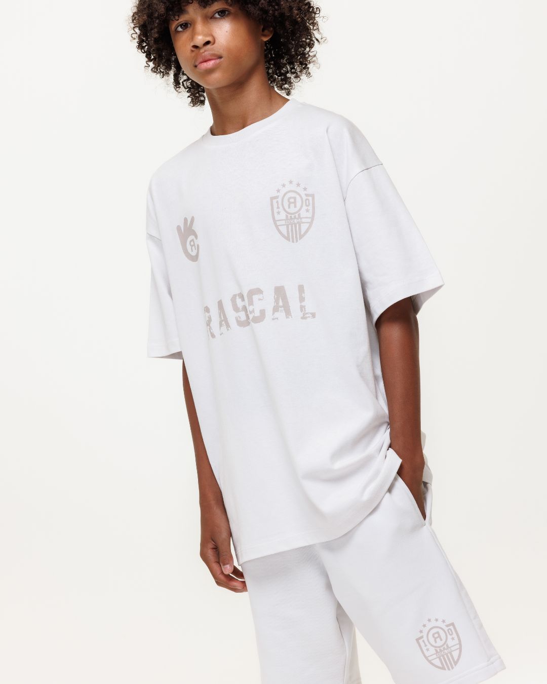 FC Rascal Oversized Tee - Off White