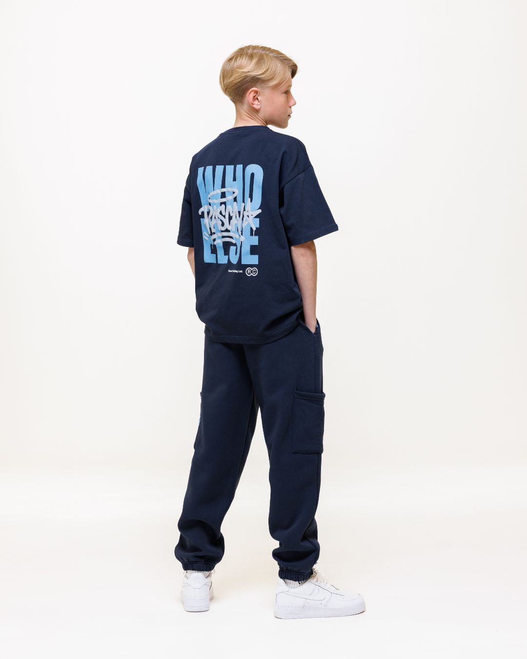 WHO ELSE T-Shirt - Navy