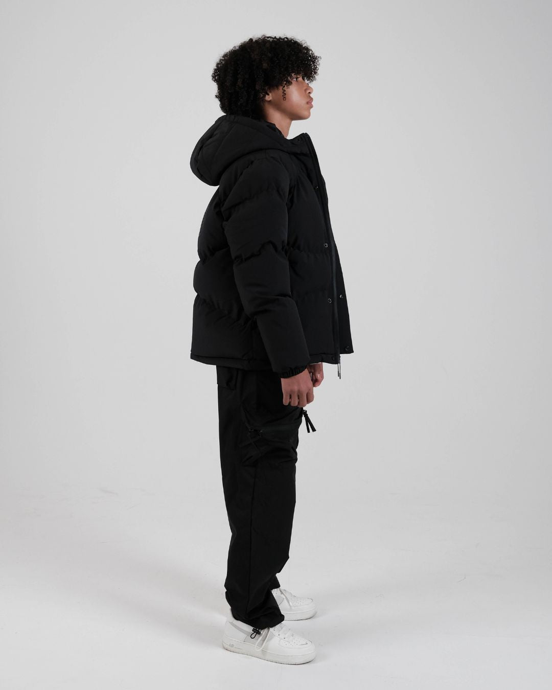 Puffer Jacket - Black