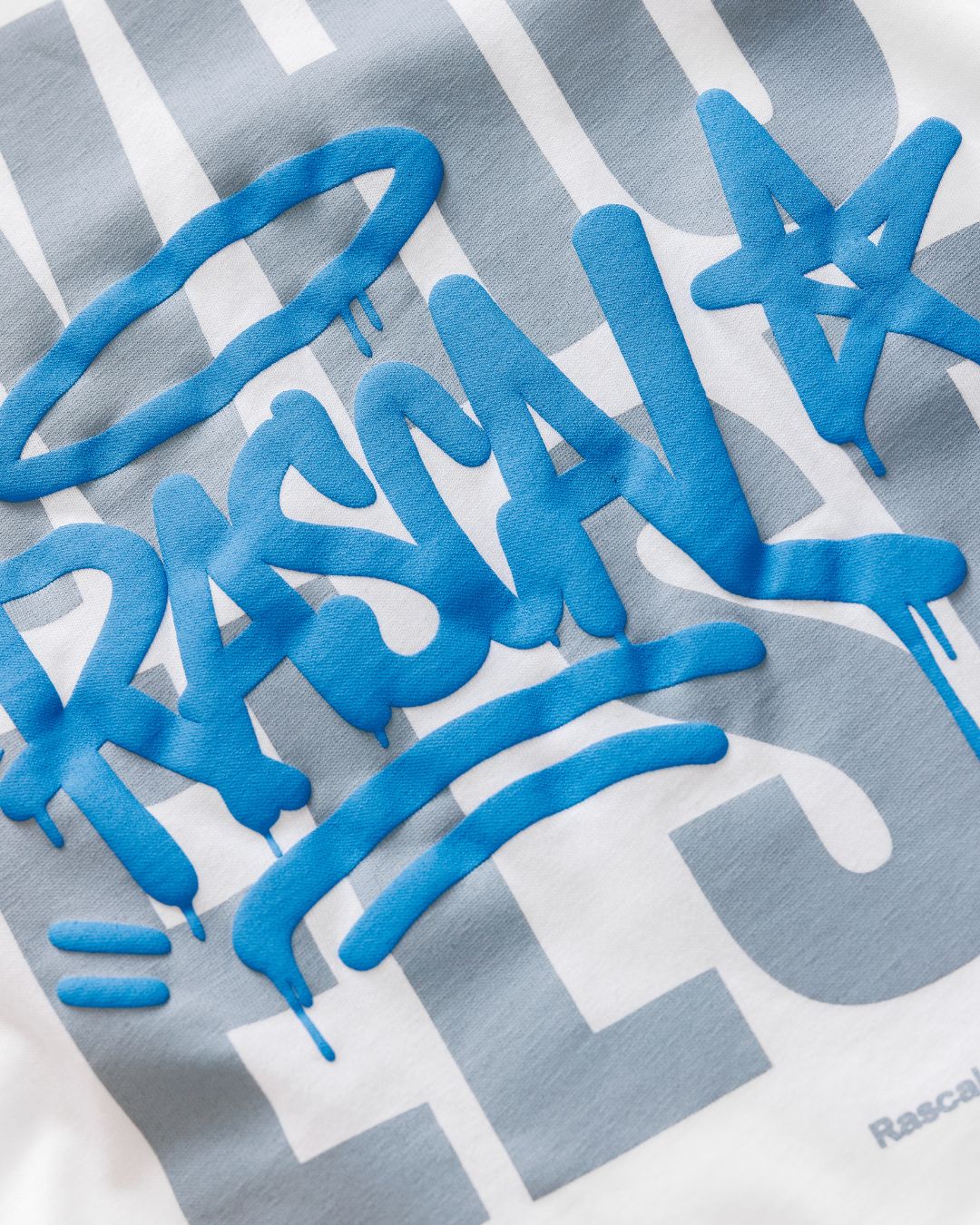 WHO ELSE T-Shirt - White / Blue