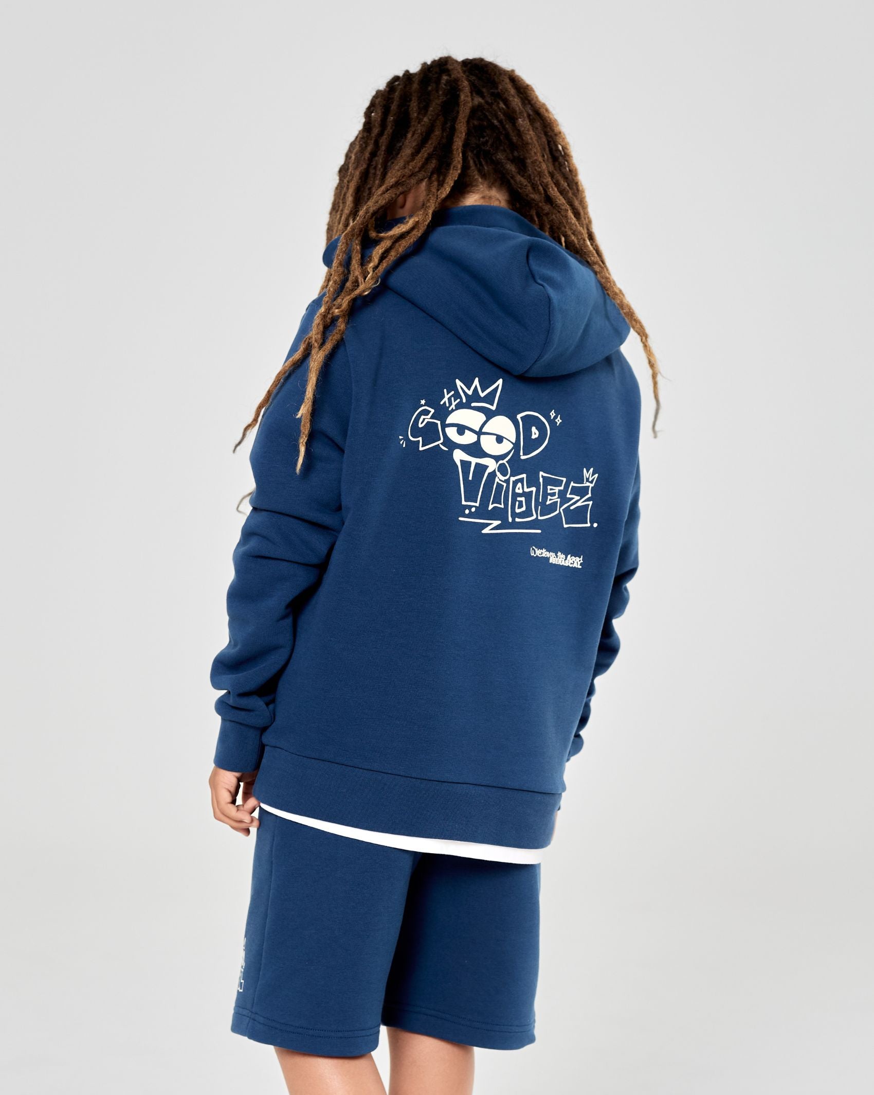 Good Vibes Hoodie - Midnight Blue