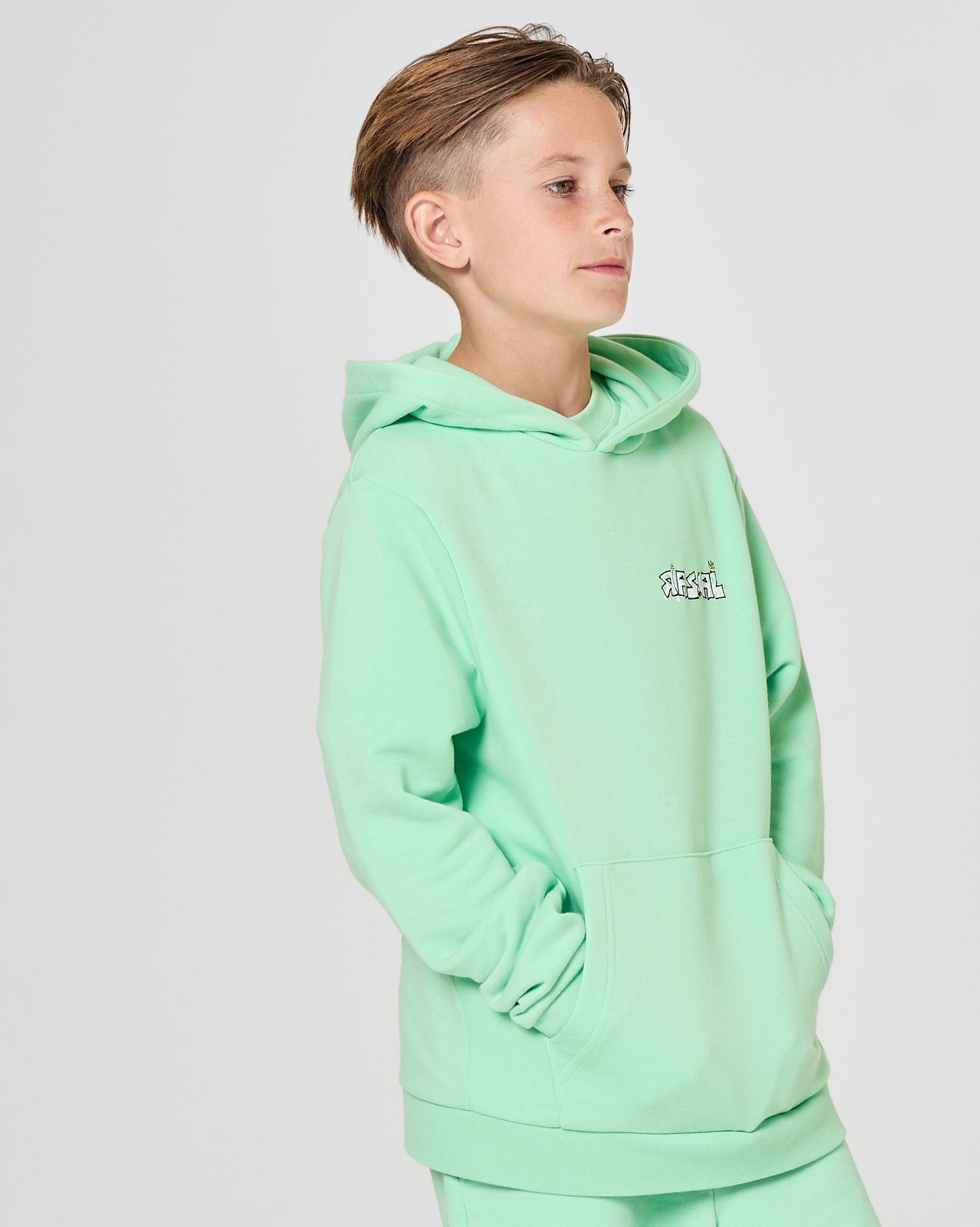 Good Vibes Skate Hoodie - Green