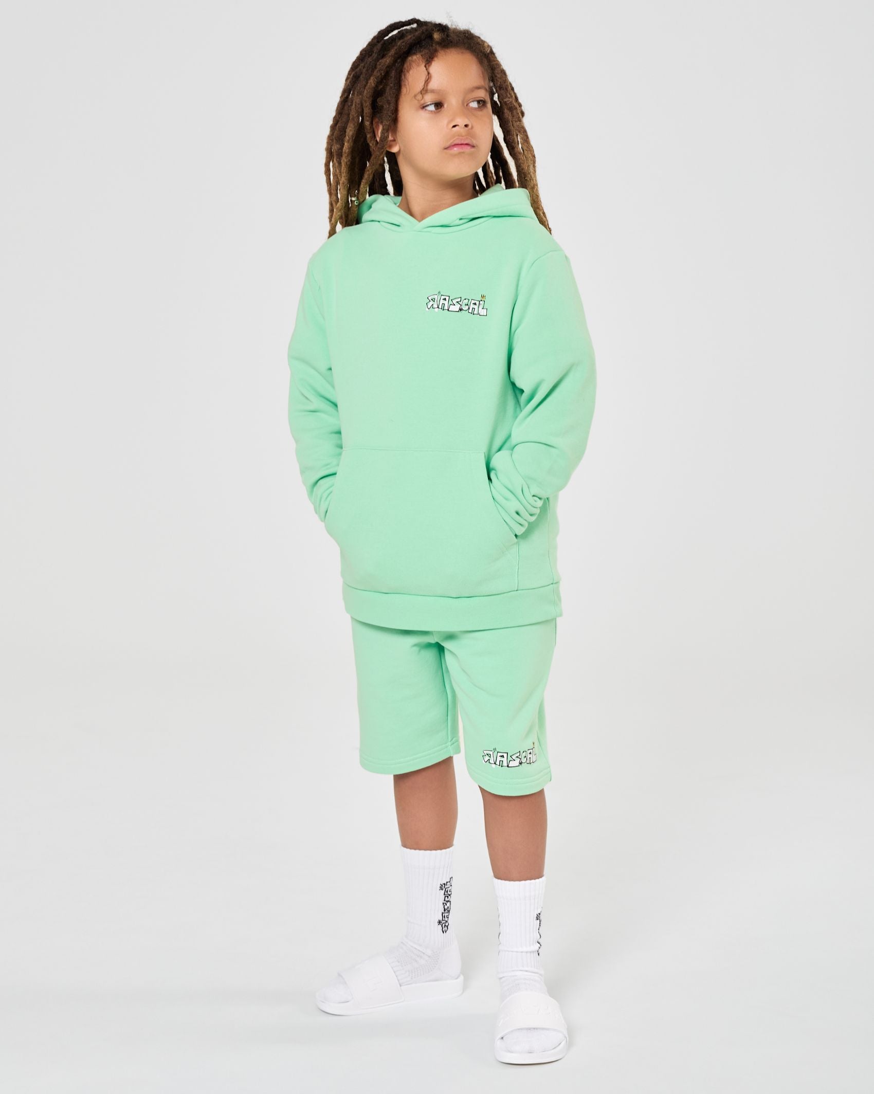 Good Vibes Skate Hoodie - Green