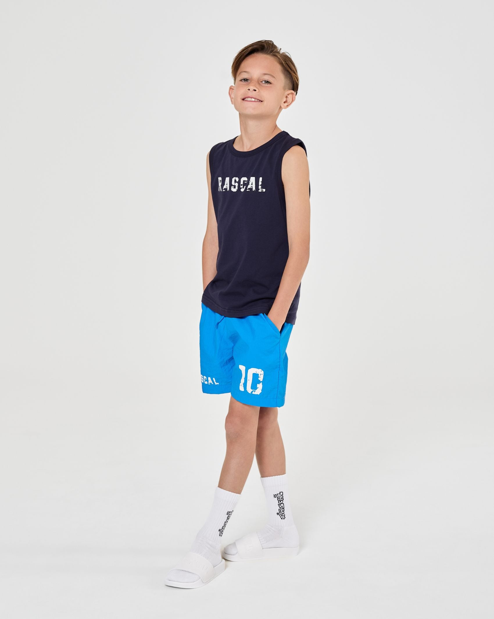 Good Vibes RASCAL 10 Vest - Navy