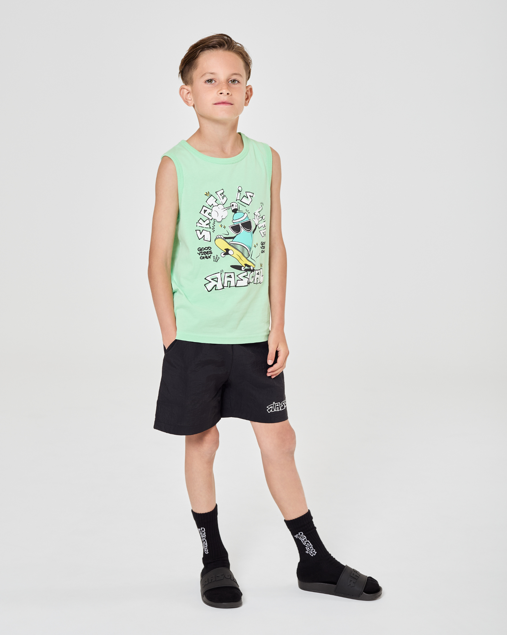 Good Vibes Skate Life Vest - Green