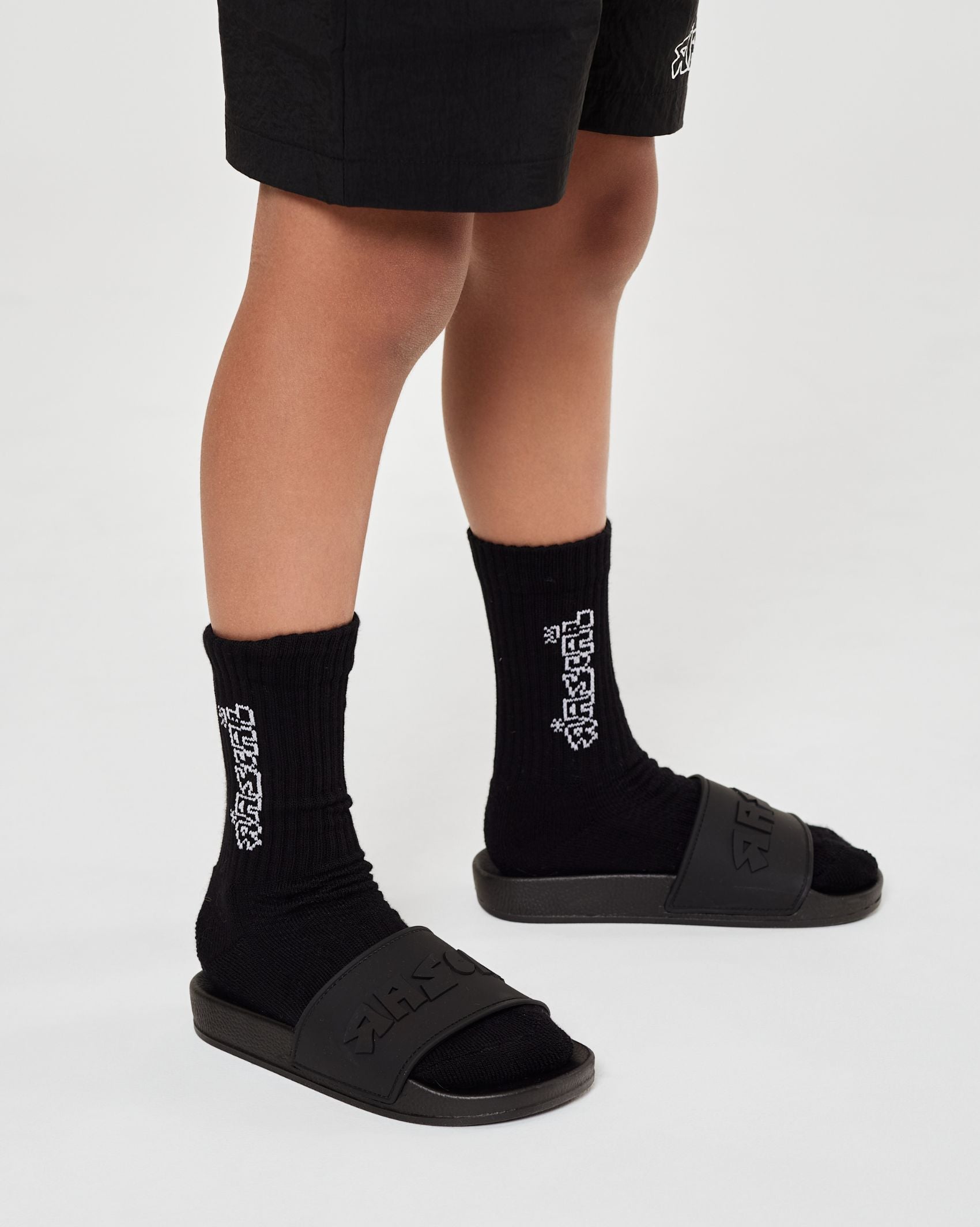 Good Vibes Slider - Black