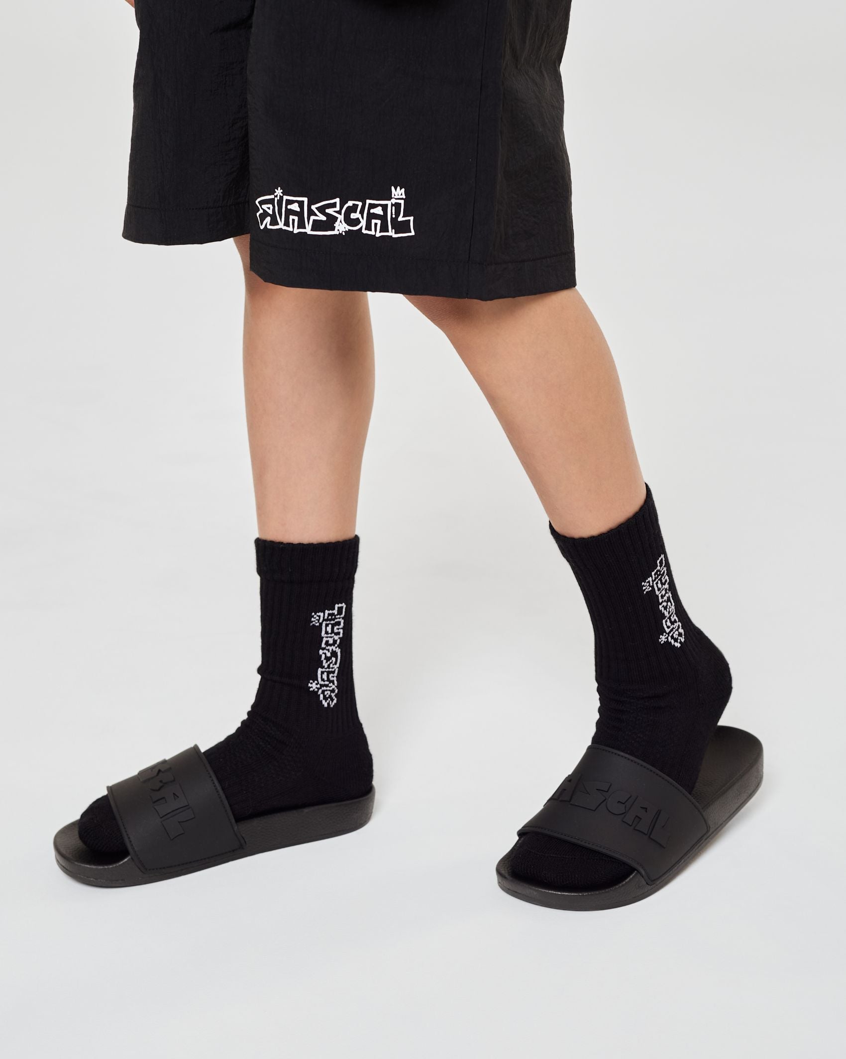 Good Vibes Slider - Black
