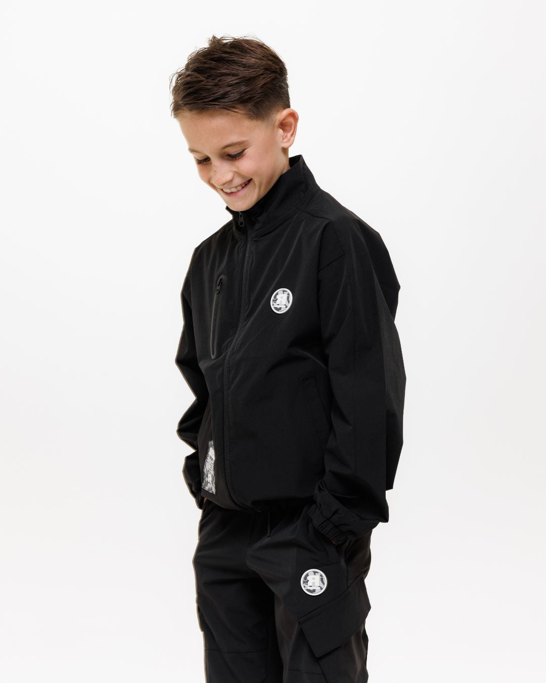 Rascal Kids Black Shell Jacket - Next Gen