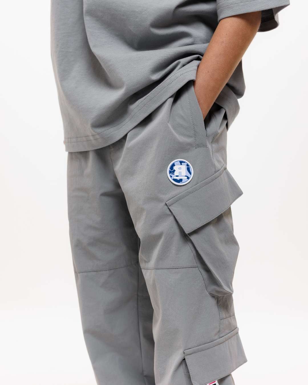 Rascal Grey Kids Cargo Pants - Next Gen