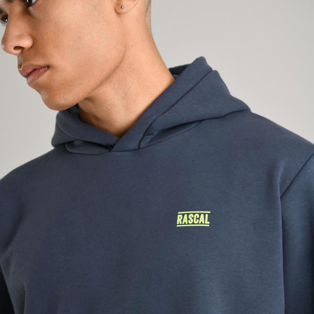 Mens Essential OH Hood  | Charcoal Lime