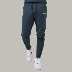 Mens Essential Jogger | Charcoal Lime