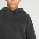Boys Garment Dyed OH Hood | Black