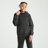 Boys Garment Dyed OH Hood | Black