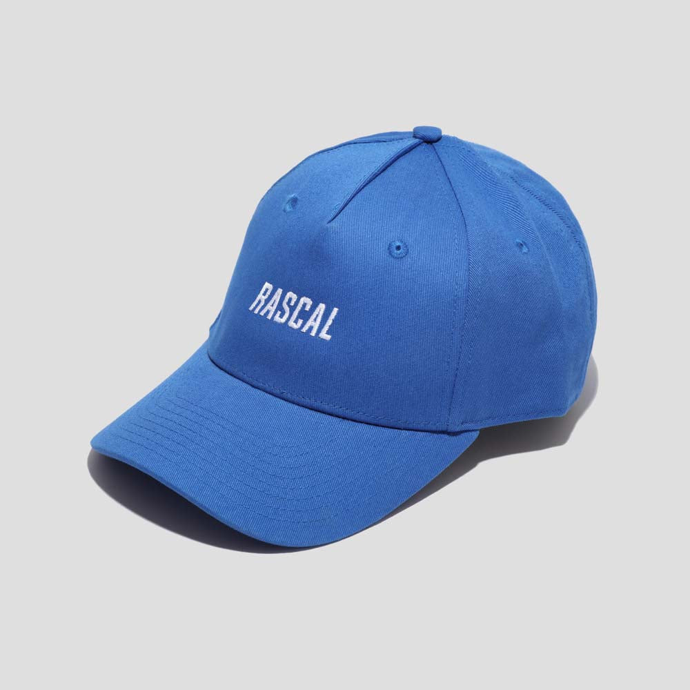 Rascal Italic Logo Embroidered Cap | Royal Blue