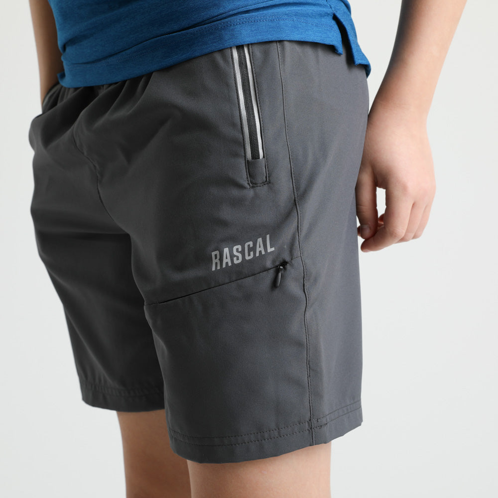 Juniors Chrome Shorts | Charcoal