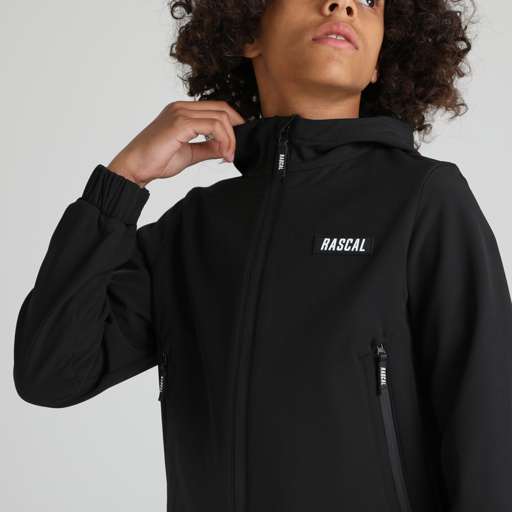 Juniors Atom Softshell Jacket | Black