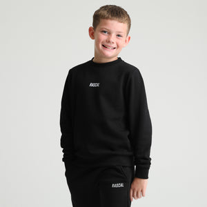 Juniors Essentials 2.0 Crew Sweatshirt | Black