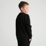 Boys Essentials 2.0 Crew Sweatshirt | Black
