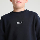 Boys Essentials 2.0 Crew Sweatshirt | Navy