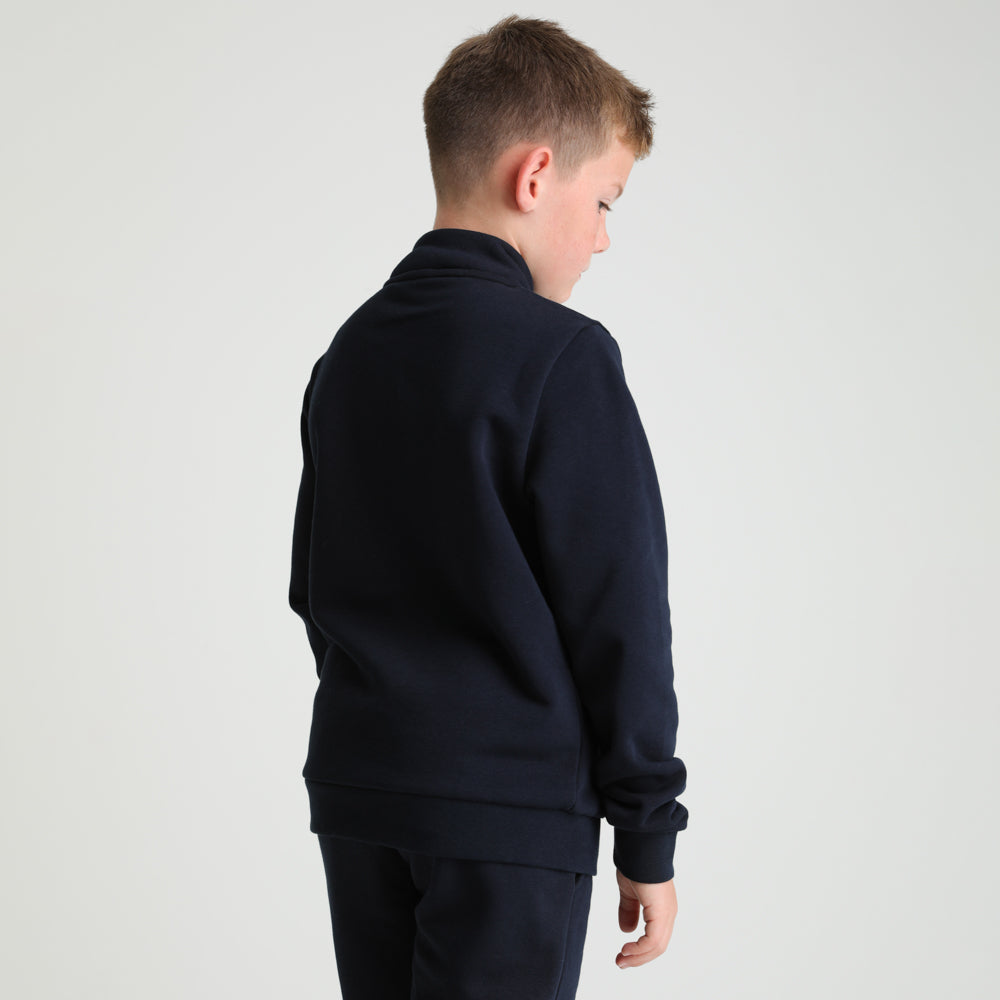 Boys Essentials 2.0 Funnel Sweatshirt | Navy