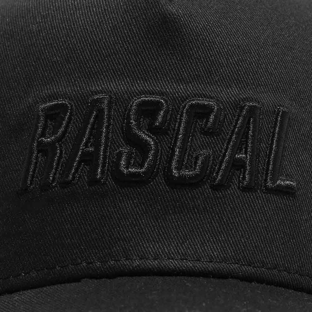 Rascal Italic Logo Trucker | Black